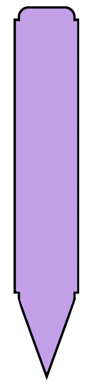 1/2 x 3 1/2 Thermal Pot Stake