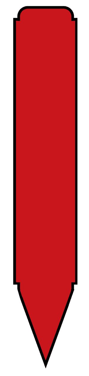 1/2 x 3 1/2 Thermal Pot Stake